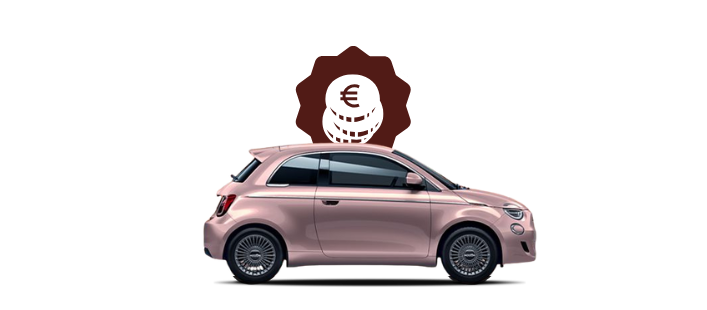 Petits prix icône blanc